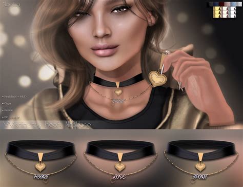 Nanika Within My Heart Necklace Maps Secondlife Flickr