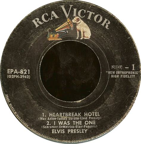 Elvis Presley Heartbreak Hotel Releases Discogs