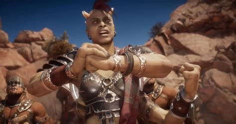 Mortal Kombat 11 Aftermaths Sheeva Trailer Shows Lots Of Jumping And Crushing