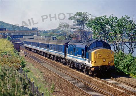 Rail Photoprints Class 37 4 37429 Colwyn Bay 280594 Br624