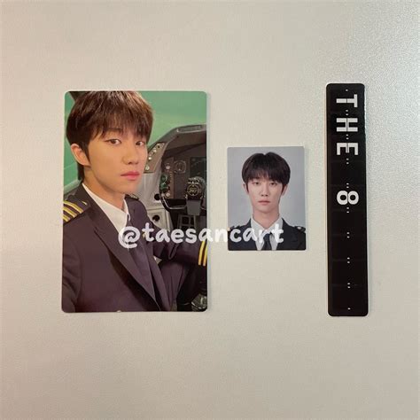 Seventeen THE8 Minghao Pilot 5th Gen Membership Kit Member Set With