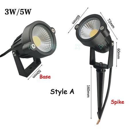 3w 5w Led Cob 정원 잔디 램프 야외 스파이크 빛 방수 조명 경로 스포트라이트 Ac110v 티몬