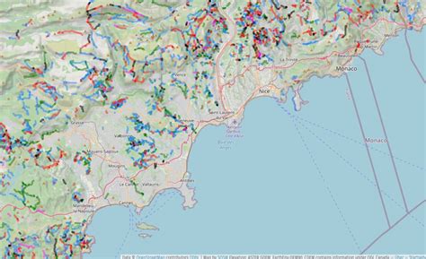 Provence C Te D Azur Mtb Trail Map Freeride Today