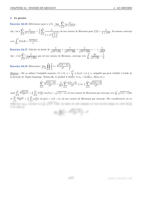 Solution Sommes Riemann Studypool