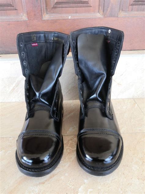 Iluvposlaju Drill Boot Kasut Kawad Kulitkraf Mens Fashion Footwear