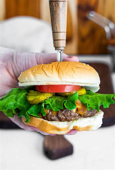 Air Fryer Hamburgers The Cookie Rookie