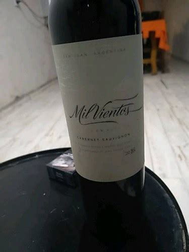 Merced Del Estero Mil Vientos Criado En Barrica Cabernet Sauvignon