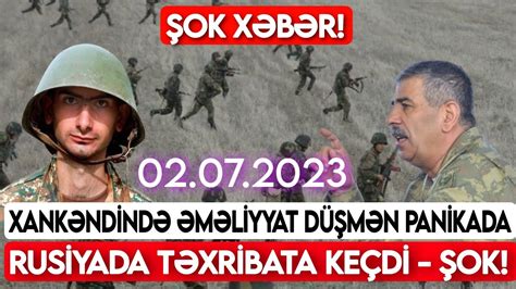 SON DEQİQƏ Xankəndində QİSAS 3 əməliyyatı Separatçıların 10 min