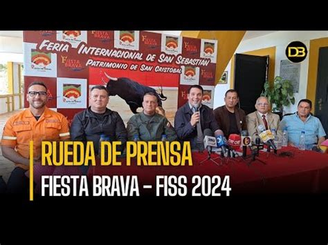 Rueda De Prensafiesta Brava Detalles Y Sorpresas De La Corridas De