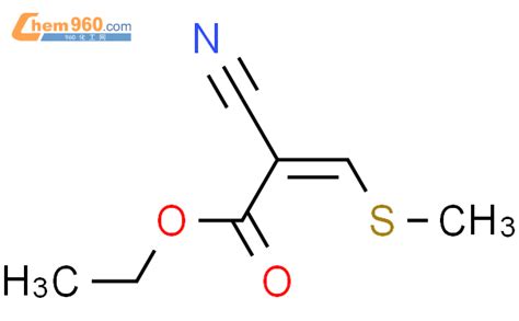 74820 73 8 2 Propenoic acid 2 cyano 3 methylthio ethyl ester化学式结构