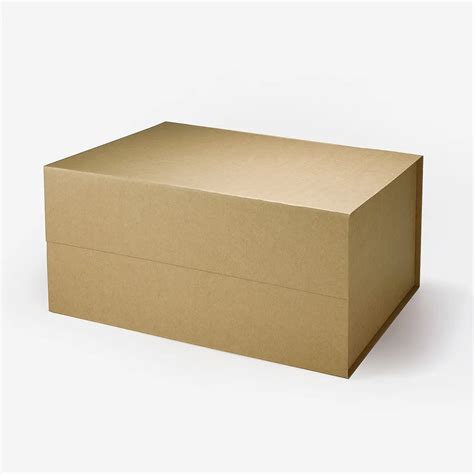 A3 Deep Kraft Magnetic Gift Box - Geotobox