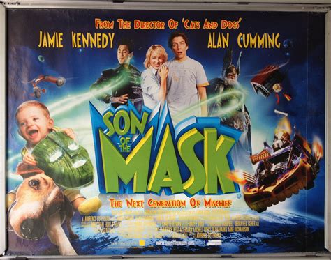 Cinema Poster Son Of The Mask 2005 Quad Jamie Kennedy Alan Cumming Ebay