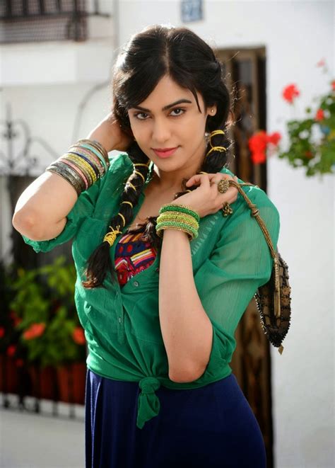 Cinema Cinema Adah Sarma Latest Hot Spicy In Green Transparent Dress