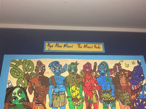 Ngā Atua Māori The Māori Gods Collaborative Poster The Te Reo Māori