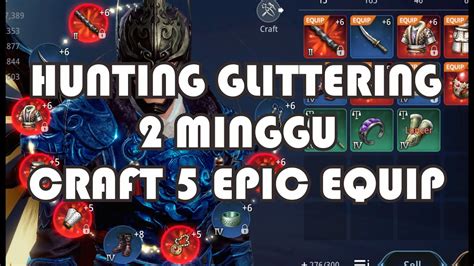 Game MIR4 Glittering Melimpah Tips Cepat Craft Equip Merah Untuk F2P