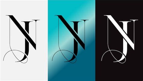 Premium Vector | Initial letter nj logo design creative modern symbol ...