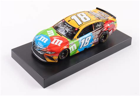 Kyle Busch Signed #18 M&M's 2021 1:24 Scale Diecast Car - 1 of 84 (Busch COA) | Pristine Auction