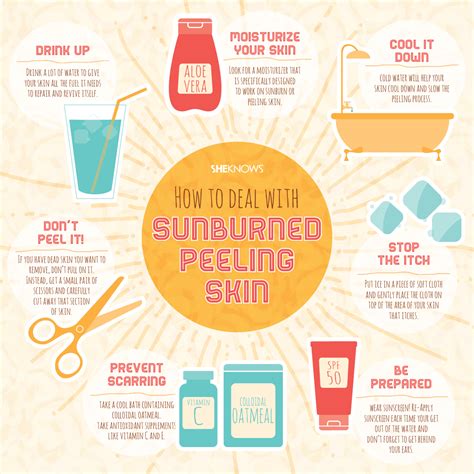 6 Tips For Dealing With Sunburned Peeling Skin Sheknows