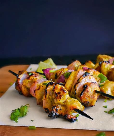 Murg Malai Tikka Recipe Tender Succulent Chicken Kebabs That Are