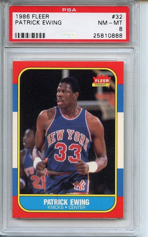 Amazon 1986 Fleer 27 Joe Dumars PSA 8 Centered Rookie