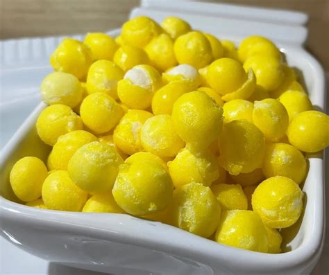 Lemon Noggins Freeze Dried Candy — Lolli Lane Sugar And Co