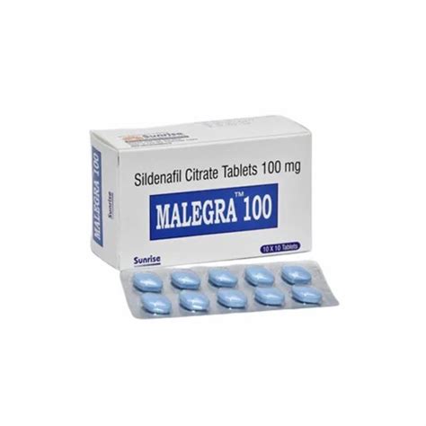 Sildenafil Citrate Tablets Malegra At Rs Stripe Erectile