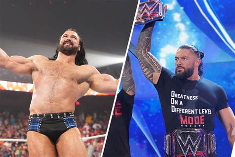 Wwe Raw Roman Reigns And Drew Mcintyre Square Off Usa Insider