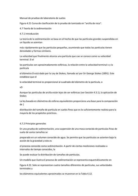 Manual De Pruebas De Laboratorio De Suelos Manuel Tudela Sirpa UDocz