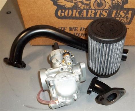 Mikuni Carb Kit With Fatty Exhaust For Predator 212 Engine