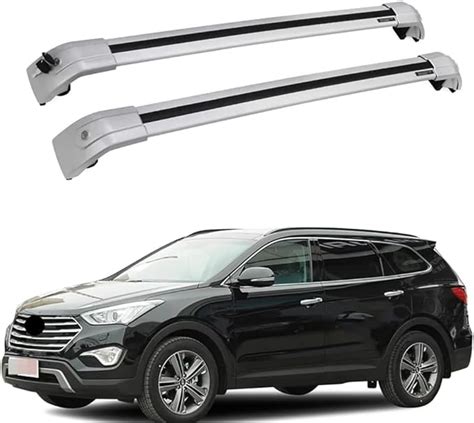 2 Stück Dachreling Dachgepäckträger für Hyundai Grand Santa Fe SUV