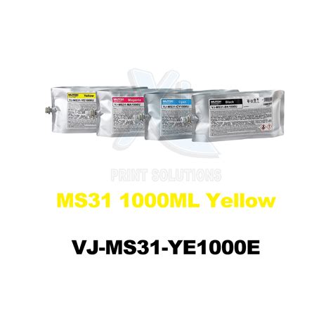 Mutoh Ms Eco Ultra Ml Yellow Xl Print Solutions