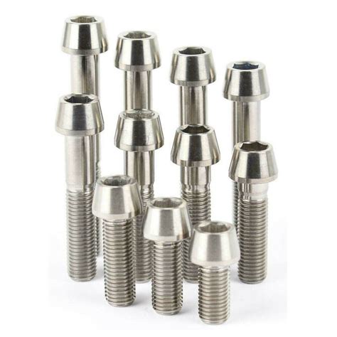 M M M M M M Din Socket Head Cap Taper Cone Titanium Screw