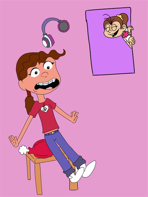 Luan Loud pranks Dolores by Lauryelle on DeviantArt