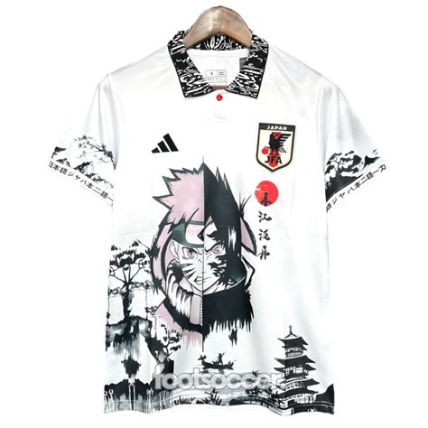 Maillot Japon Anim Naruto White Edition Foot Soccer Pro