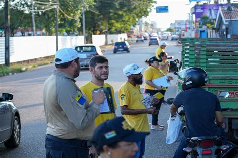 Blitzes Educativas Orientam Motoristas Para Os Cuidados E