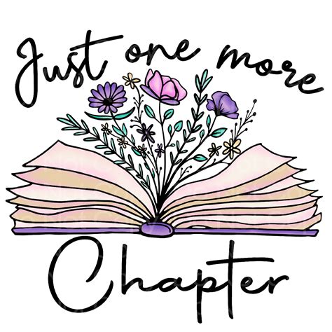 Just one more chapter Transfer Film 1705 – iheartcustoms