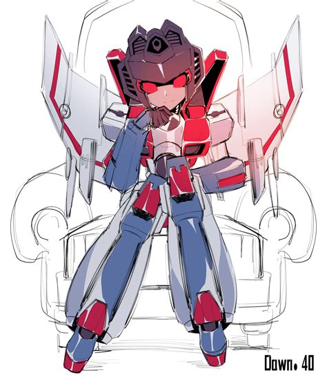 Starscream Transformers And 1 More Drawn By Azuredawn40 Danbooru