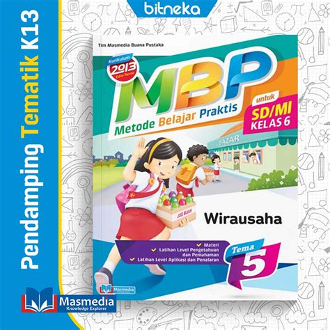 Buku Metode Belajar Praktis Mbp Sd Mi Kelas Tema Wirausaha