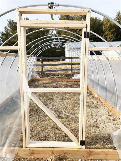 How To Build A DIY Polytunnel Greenhouse Sage Shepherd Blog