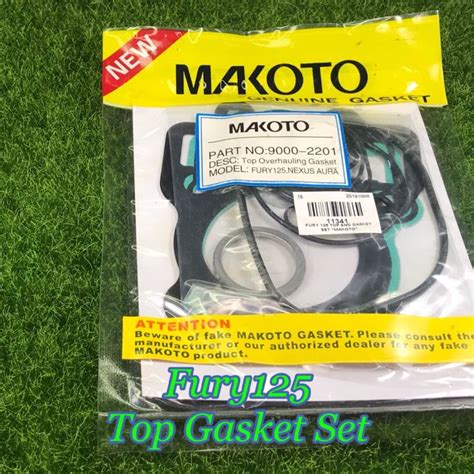 Fury 125 Top Gasket Set Makoto Lazada PH