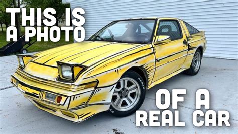 This 2500 Chrysler Conquest Looks Like A Cartoon Ripped From The Pages