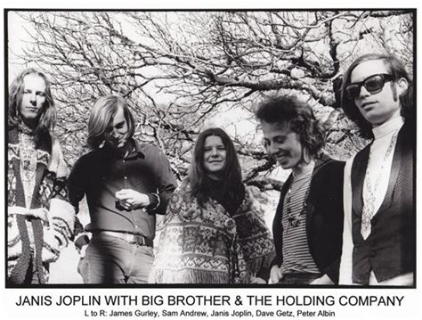 Columbia Records Publicity Photo Of Big Brother And The Holding Company