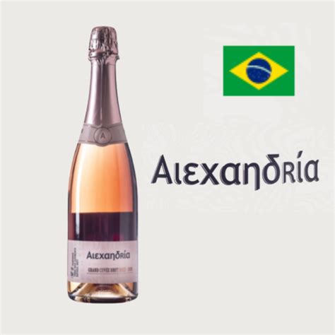 Alexandria Gran Cuv E Brut Ros Ml Espumante