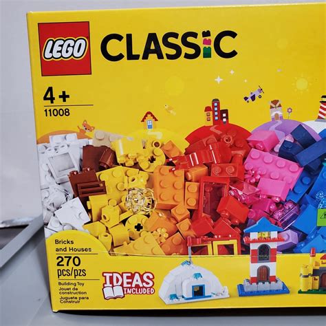 Lego Classic Bricks And Houses Building Toy Kit 270 Pieces New Ebay