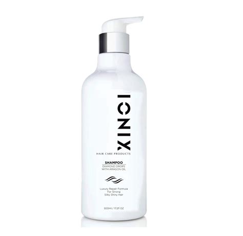 IONIX Shampoo 500ml Infused With Argan Oil | Look & Smell