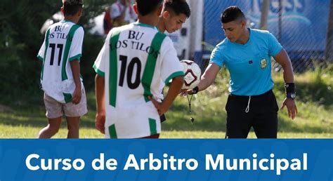 Capacitaci N Deportes Abri La Inscripci N Para Curso De Rbitro De