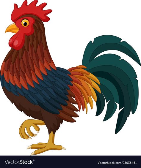 Cartoon rooster – Artofit