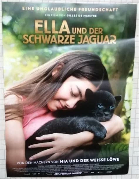 Kino Plakat Poster Din A Ella Und Der Schwarze Jaguar Eur