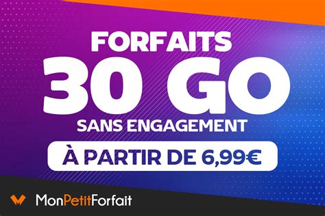 Forfait sans engagement 30 Go à 7 mois chez Coriolis et Auchan