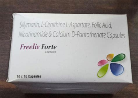 Silymarin L Ornithinel Aspartate Folic Nicotinamide Calcium D